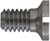 Frizzen spring screw, cut to .400", 6-40 thread